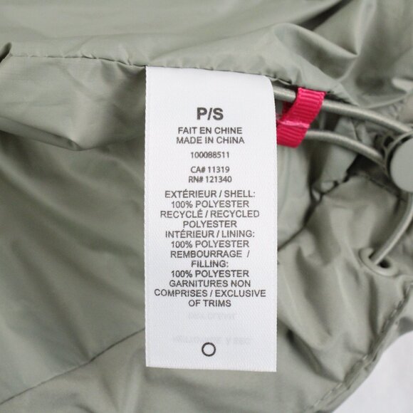 NWT Garage Cropped Mini Puff Jacket in Pretty Sage Green Size Small - Picture 14 of 16